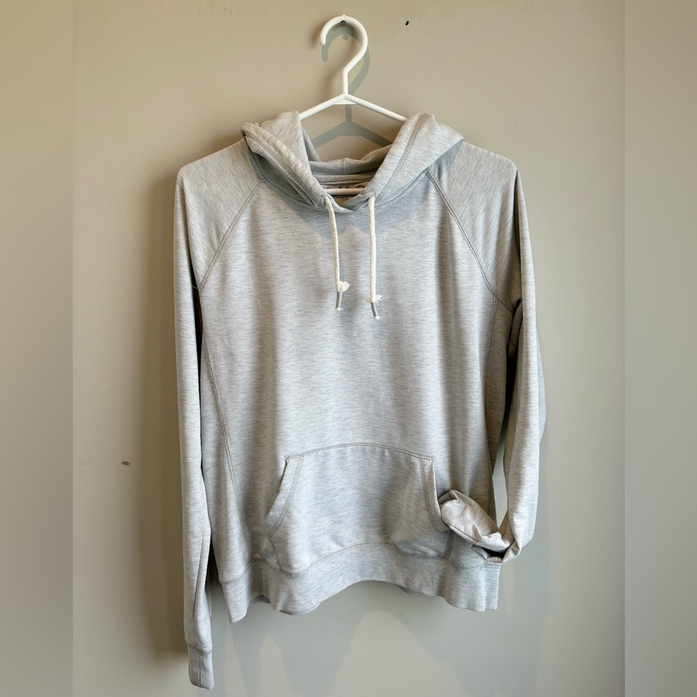 Jo & Co Jeans hoodie in very light grey in new condition size large